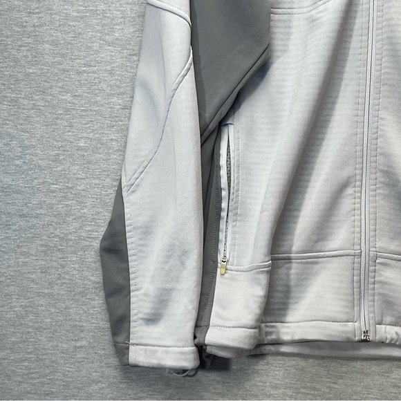 Antigua Golf Mens Grey Full Zip Jacket Size XL - Picture 3 of 13